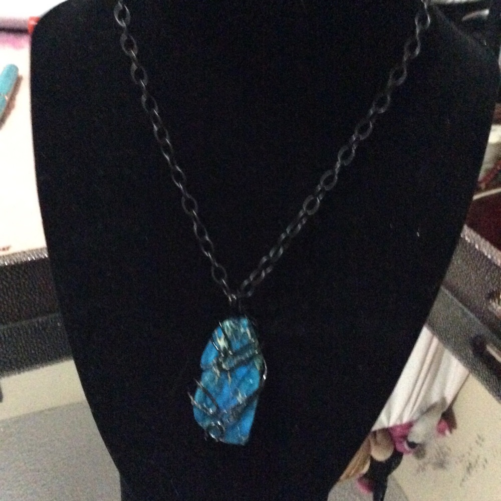 Hand Crafted Turquoise Necklace